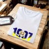 Unısex-Oversize-Beyaz-SariKanarya-Baskili-T-Shirt